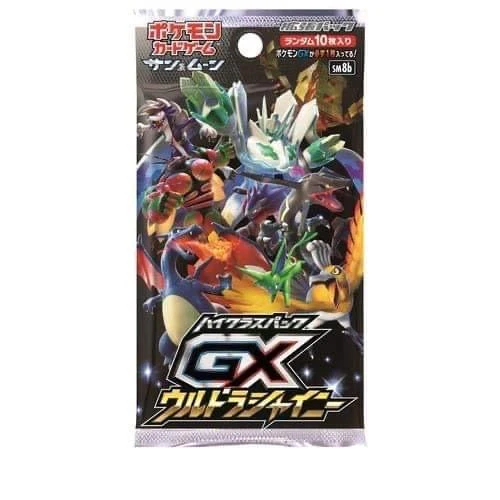 Booster Pokémon Soleil et Lune GX Ultra Shiny