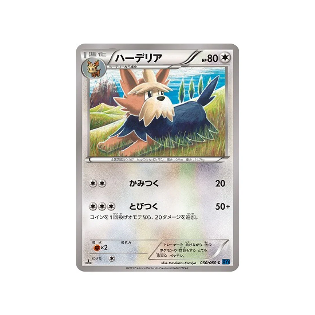 Carte Pokémon Collection X XY1X 050/060 : Ponchien