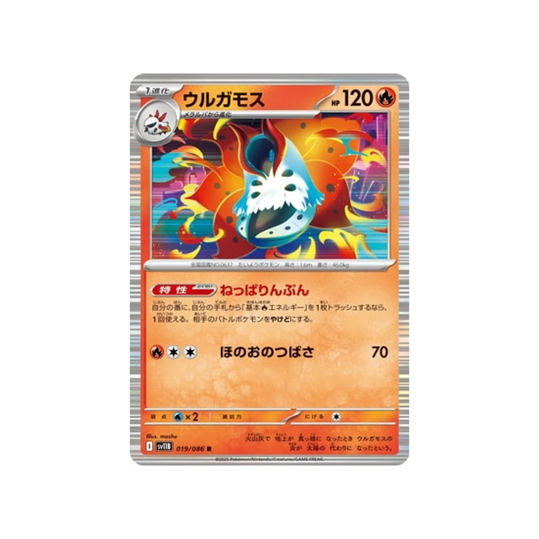 Carte Pokémon Foudre Noire SV11B 019/086 : Pyrax