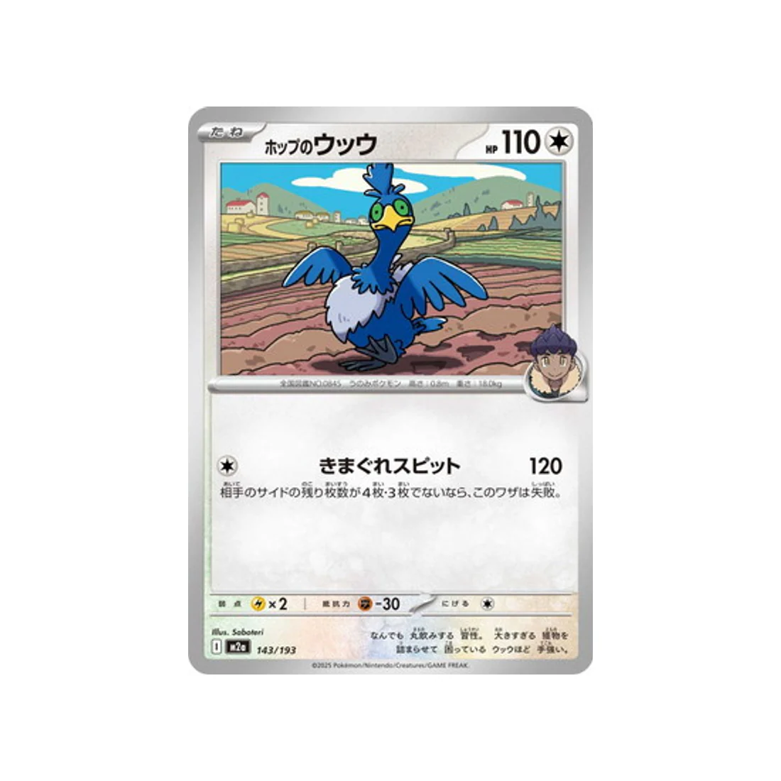 Carte Pokémon MEGA Dream ex M2A 143/193 : Nigosier de Nabil