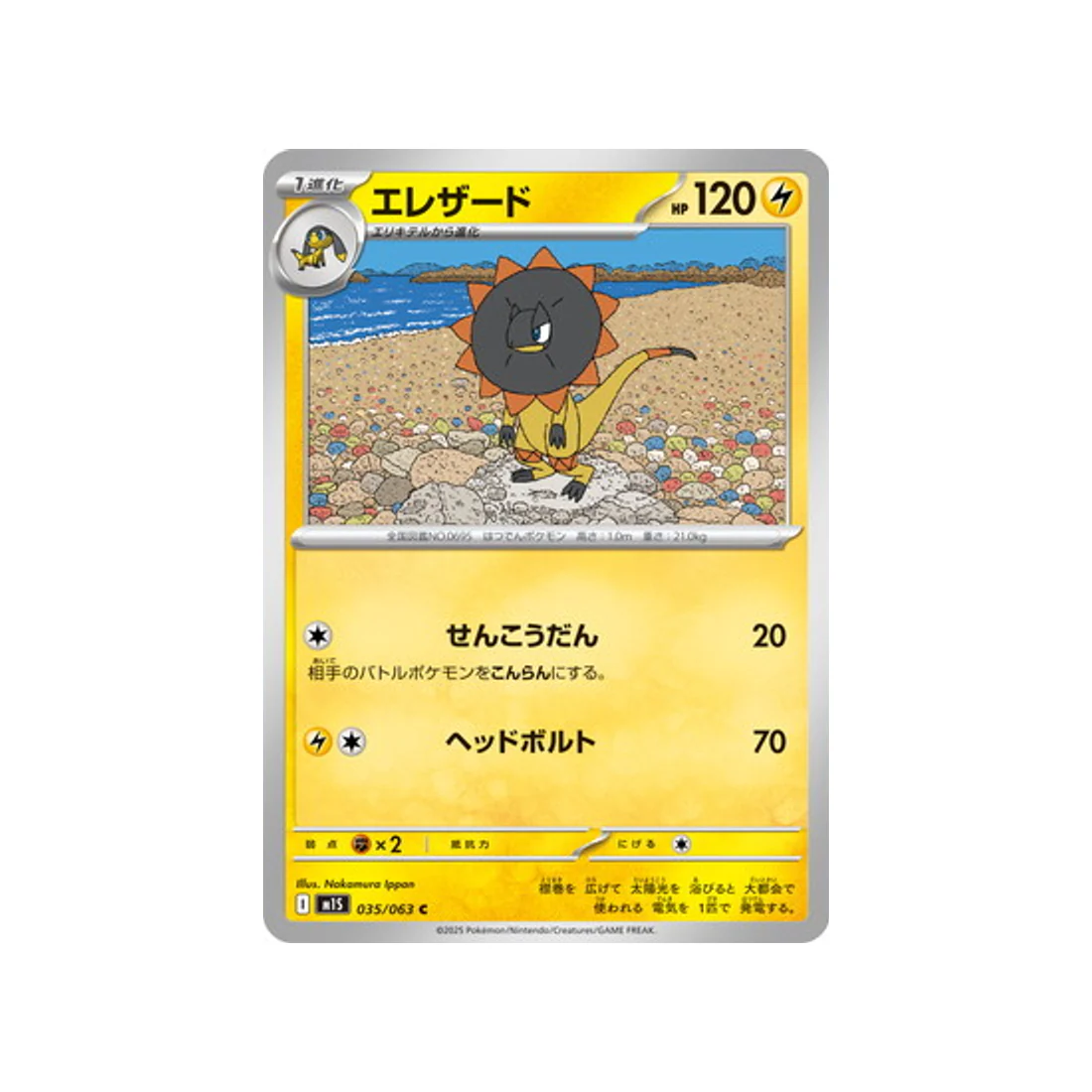 Carte Pokémon MEGA Symphonia M1S 035/063 : Iguolta