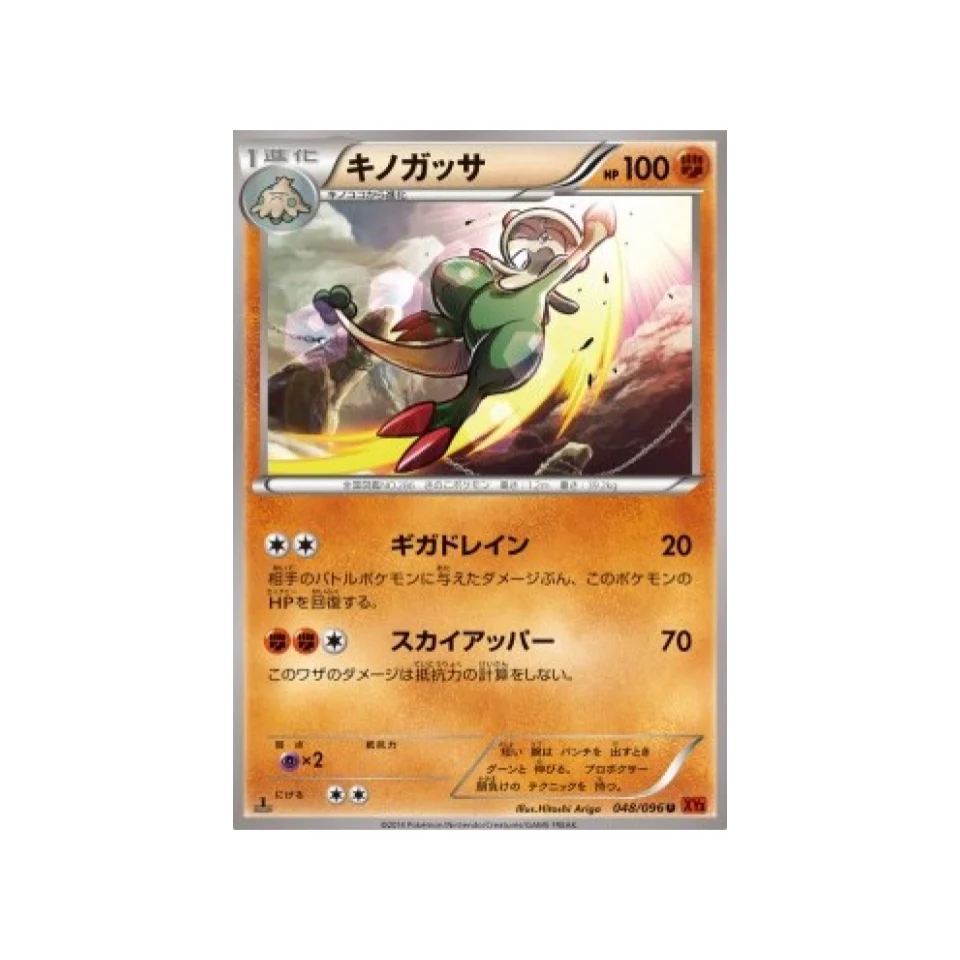 Carte Pokémon Poing Levant XY3 048/096 : Chapignon