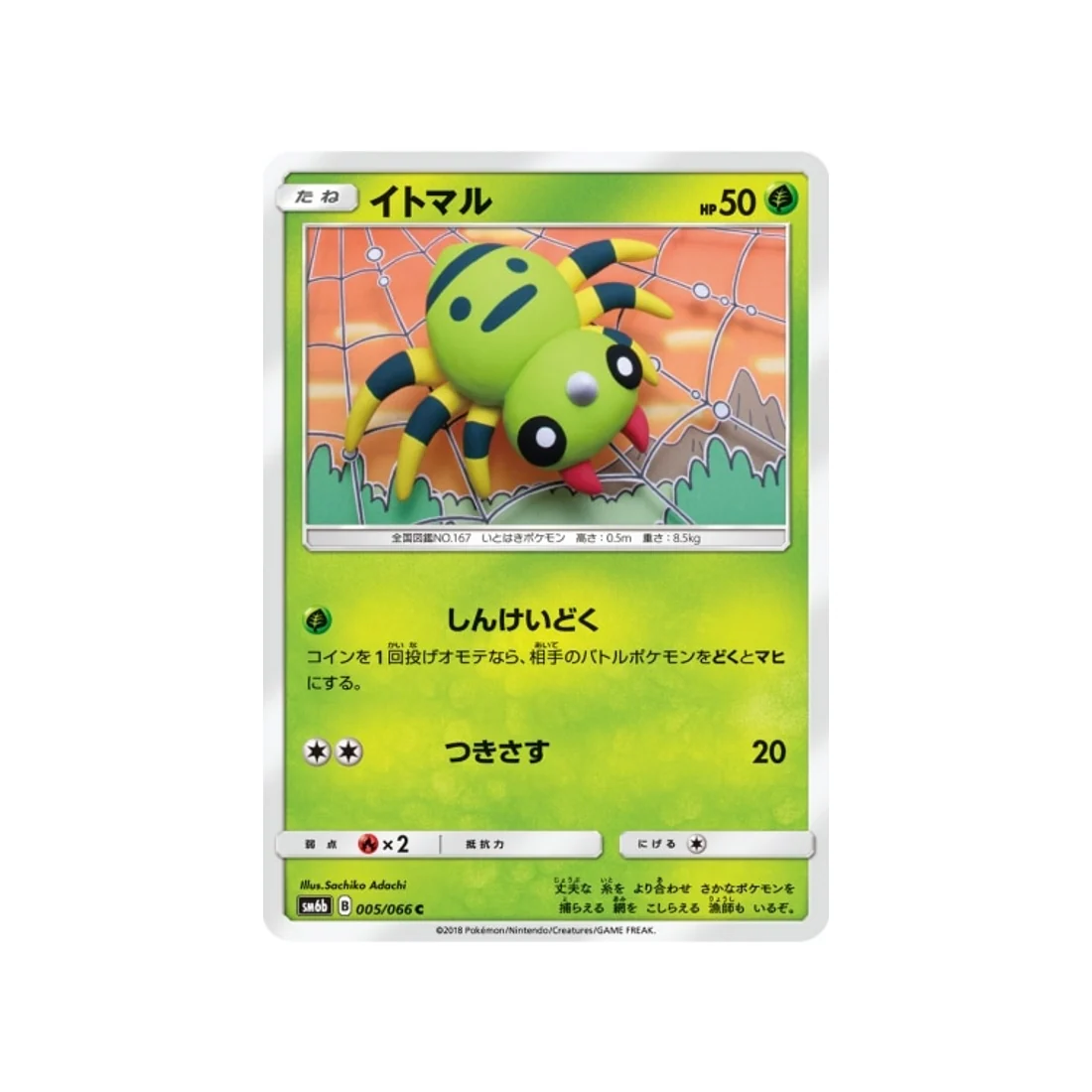 Carte Pokémon Route des Champions SM6B 005/066 : Mimigal