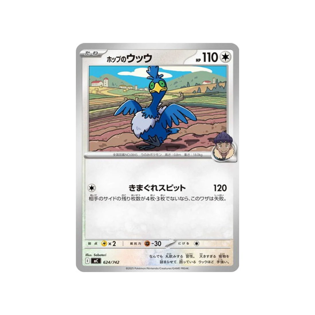 Carte Pokémon Starter 100 Battle Collection MC 624/742 : Nigosier de Nabil