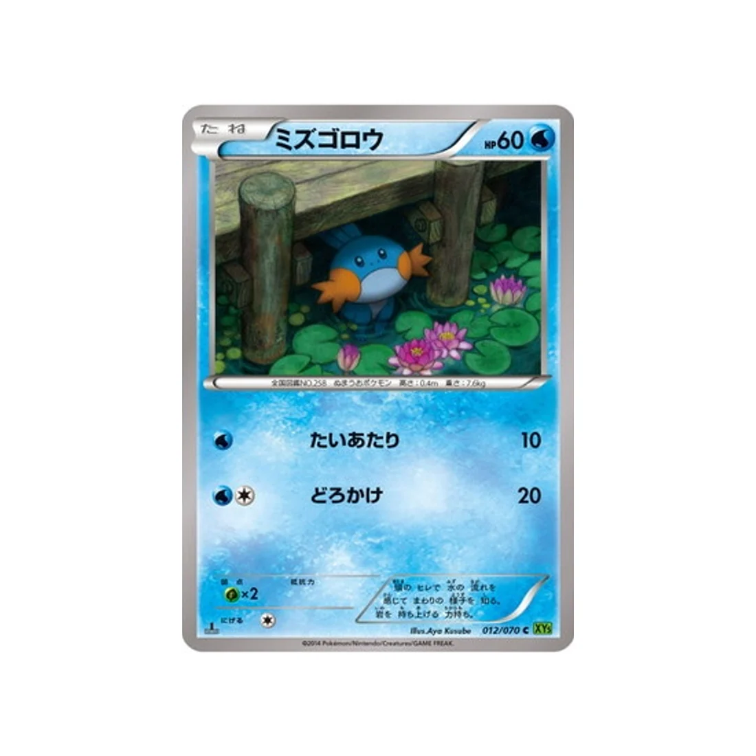 Carte Pokémon Tempete de Marée XY5T 012/070 : Gobou