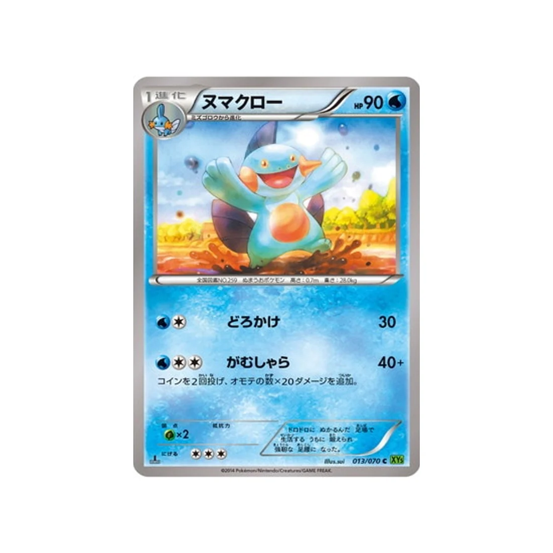 Carte Pokémon Tempete de Marée XY5T 013/070 : Flobio