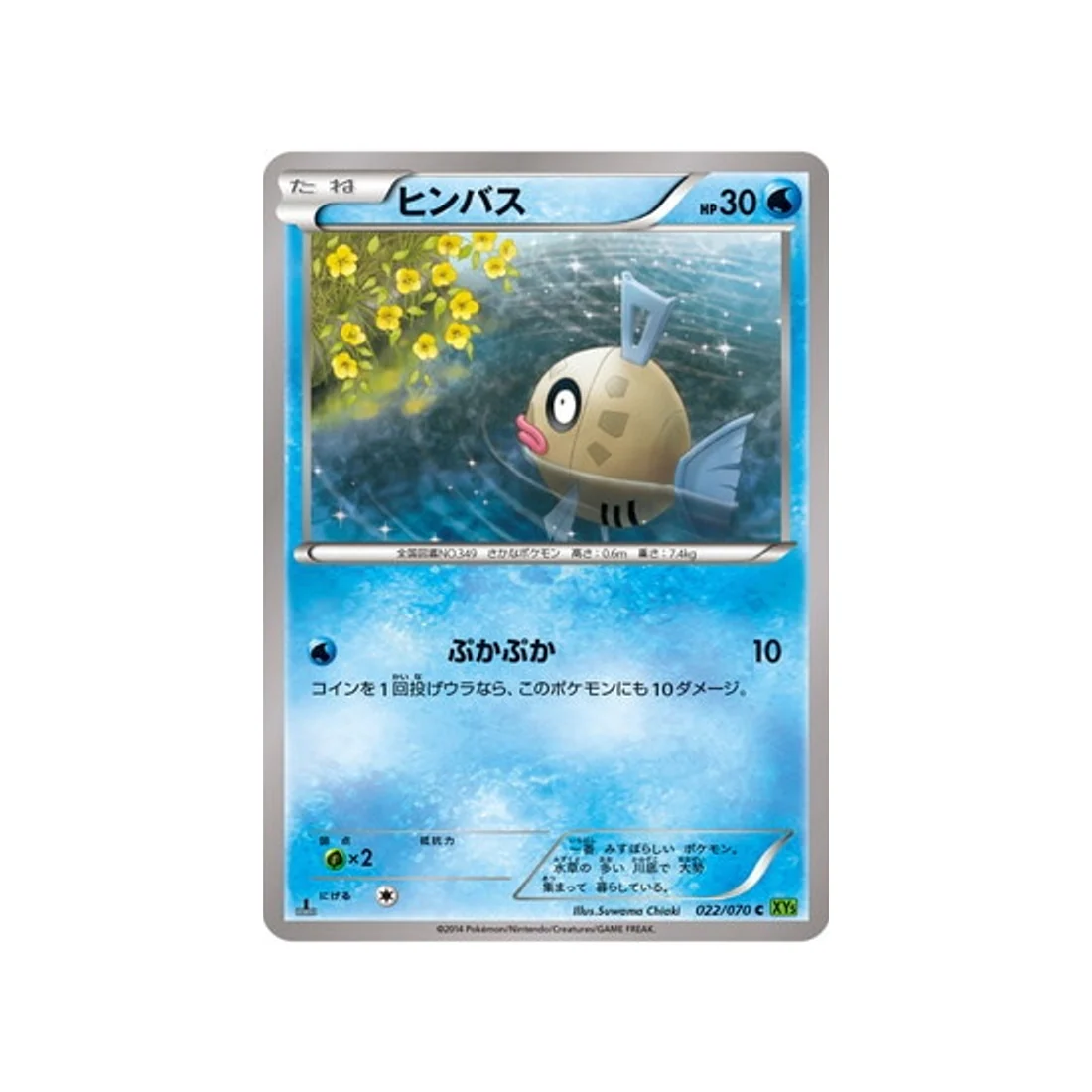 Carte Pokémon Tempete de Marée XY5T 022/070 : Barpau