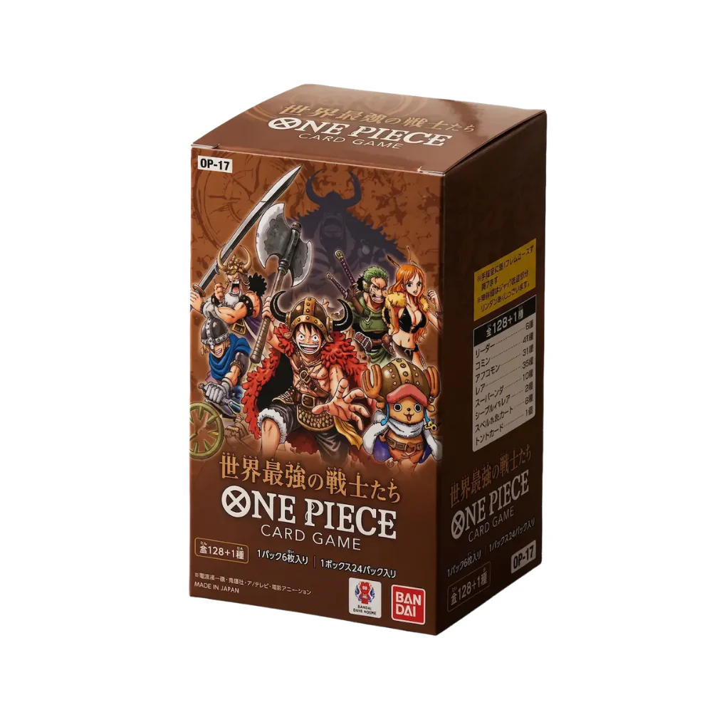 Display One Piece Card Game – Les Guerriers les Plus Forts du Monde OP-17