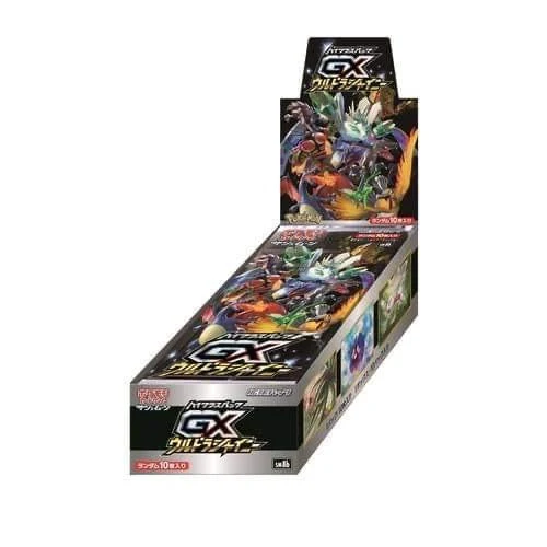 Display Pokémon Soleil et Lune GX Ultra Shiny